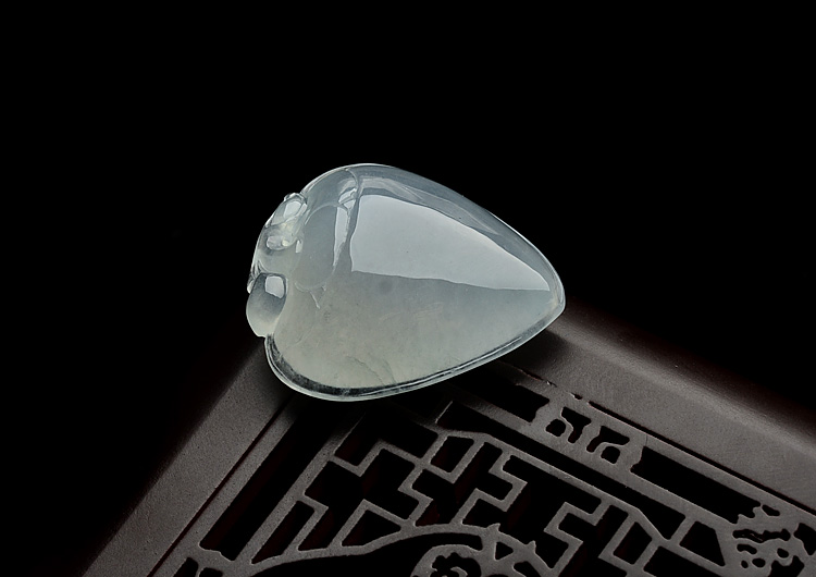 (超值推荐)冰种晴水寿桃挂件