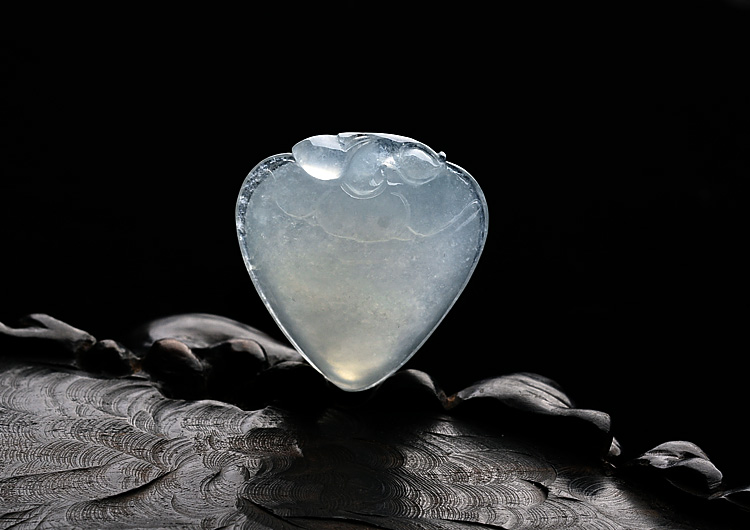 (超值推荐)冰种晴水寿桃挂件