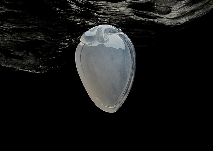 (成本清仓)冰种淡晴水寿桃挂件