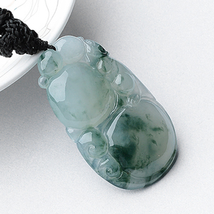 (超值推荐)冰种晴水飘花如意挂件