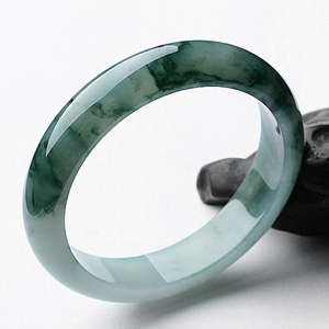 糯冰种飘花手镯（58.3mm）