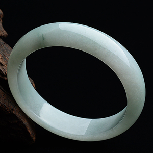 糯冰种晴水手镯（57.5mm）