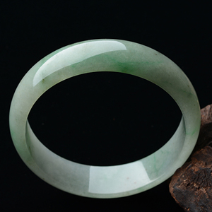 糯冰种飘花手镯（60.3mm）