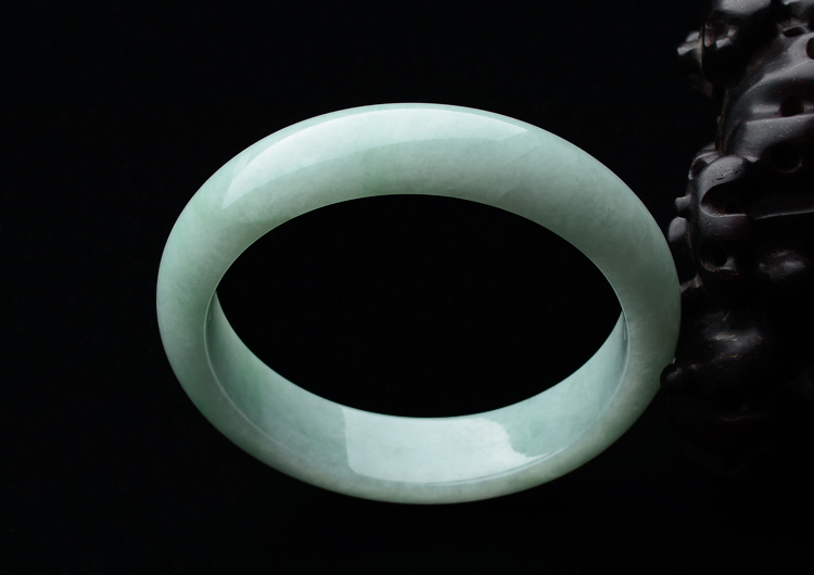 糯冰种晴水手镯（57.2mm）