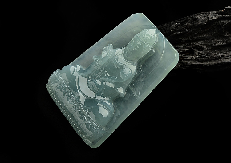 (超值推荐)冰种晴水观音挂件