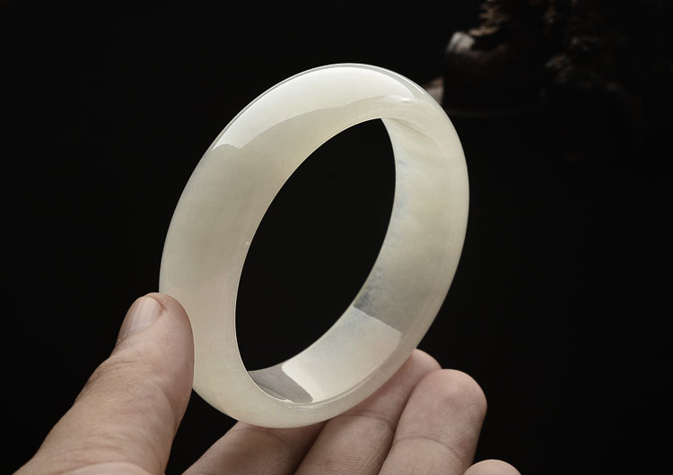 冰种淡晴水手镯(57.8mm)
