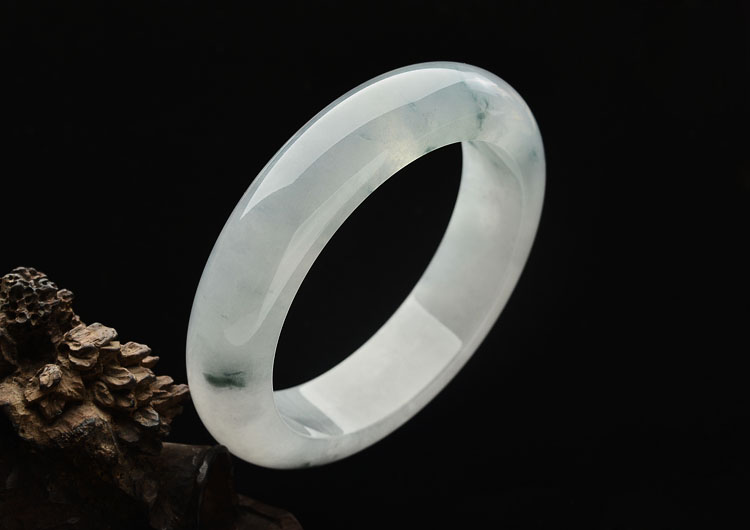 冰种飘花手镯(58.1mm)