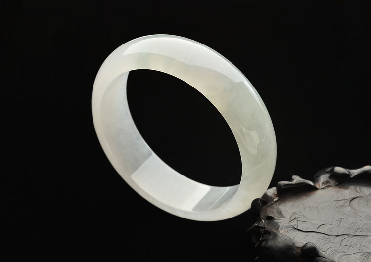 冰种淡晴水手镯(58.5mm)