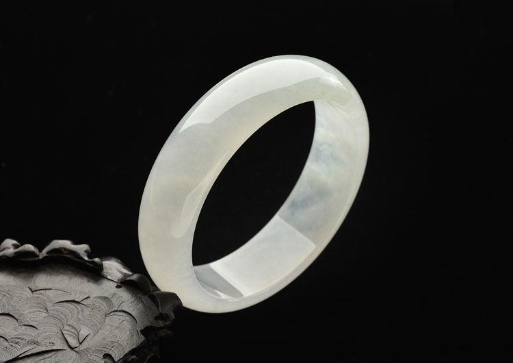 冰种淡晴水手镯(58.5mm)