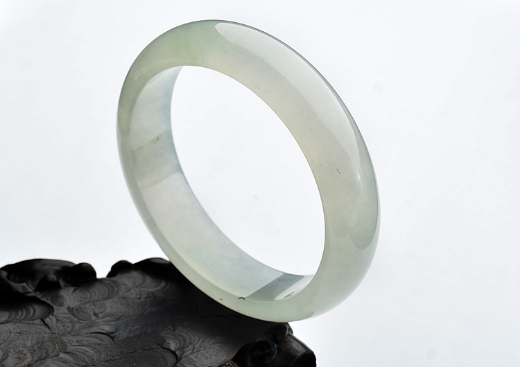 冰种淡晴水手镯(57.8mm)