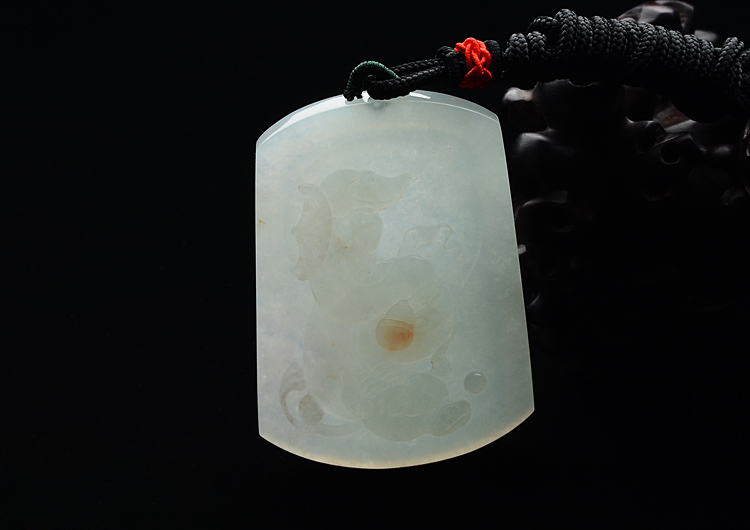 糯冰种晴水老子出关挂件