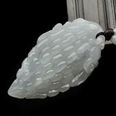 糯冰种淡晴水苦尽甘来挂件