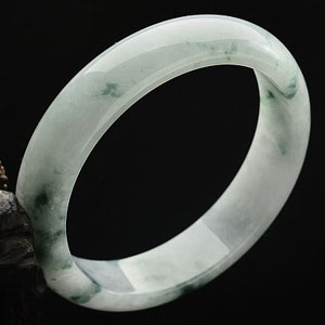 糯冰种飘花手镯(58.1mm)