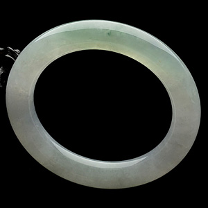 冰种飘花圆条手镯(56.5mm)