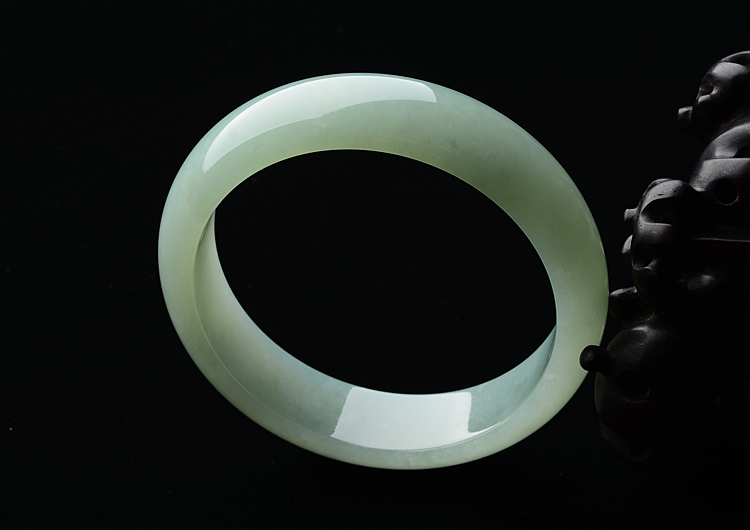 糯冰种晴水手镯（59.5mm）