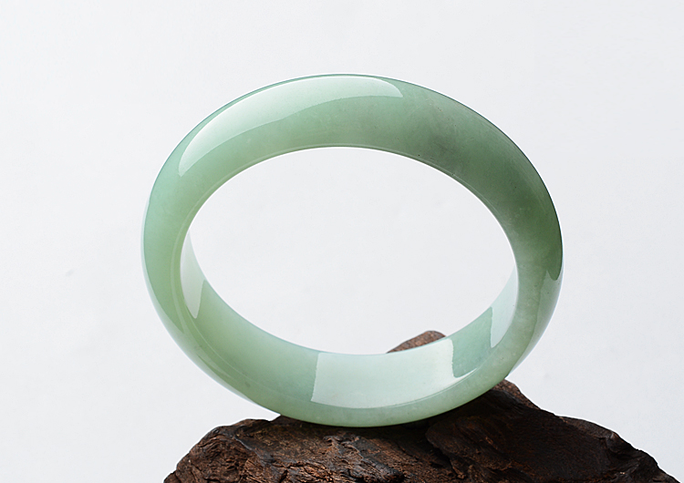 糯冰种晴水手镯（58.3mm）