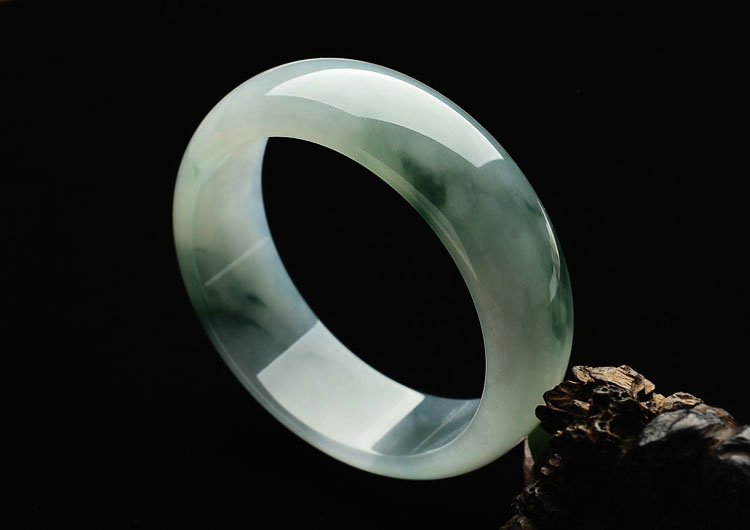 冰种飘花手镯(54.8mm)