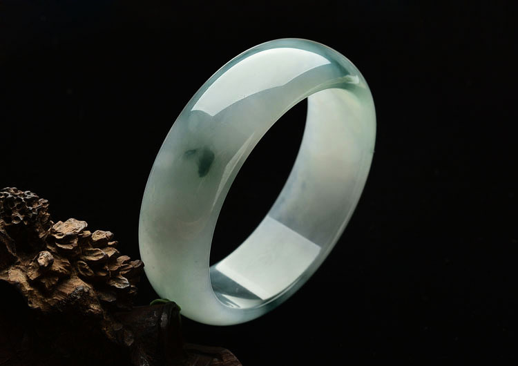 冰种飘花手镯(54.8mm)