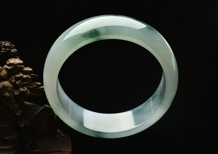 冰种飘花手镯(54.8mm)