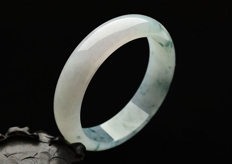 冰种飘花手镯(59.4mm)