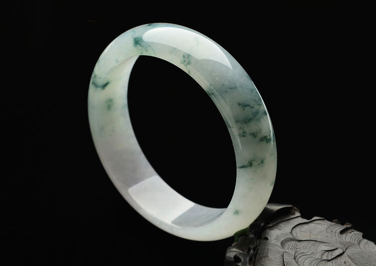 冰种飘花手镯(59.4mm)
