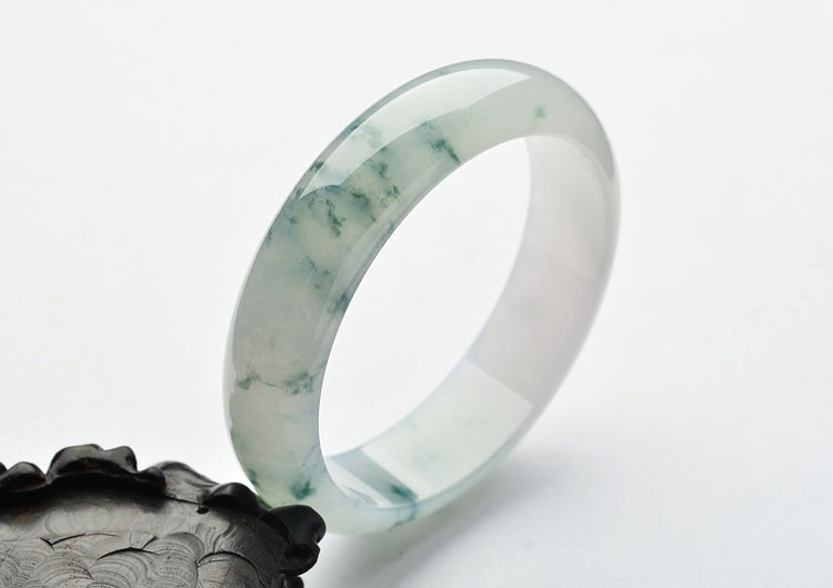 冰种飘花手镯(59.4mm)