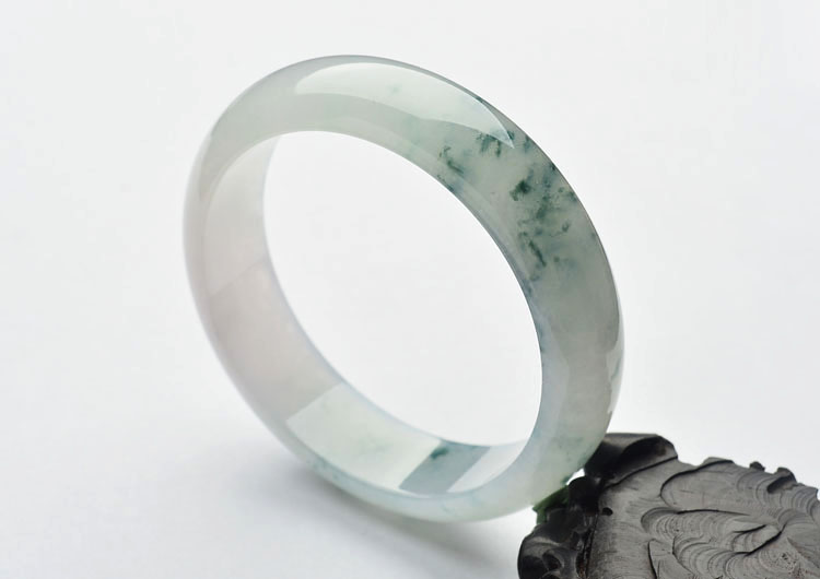 冰种飘花手镯(59.4mm)