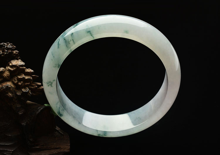 冰种飘花手镯(59.4mm)