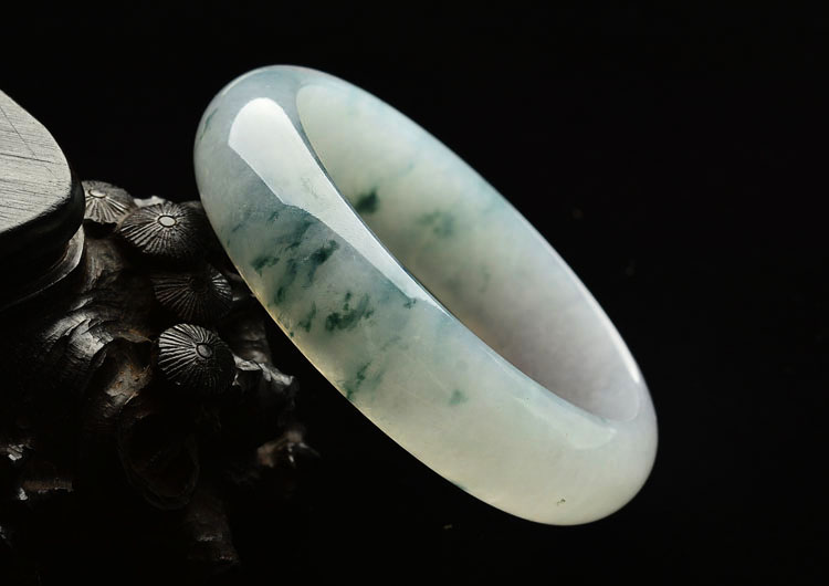 冰种飘花手镯(59.4mm)