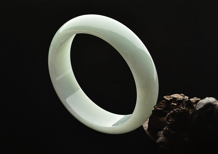 （一口价扫货）糯冰种晴水手镯(57.2mm)