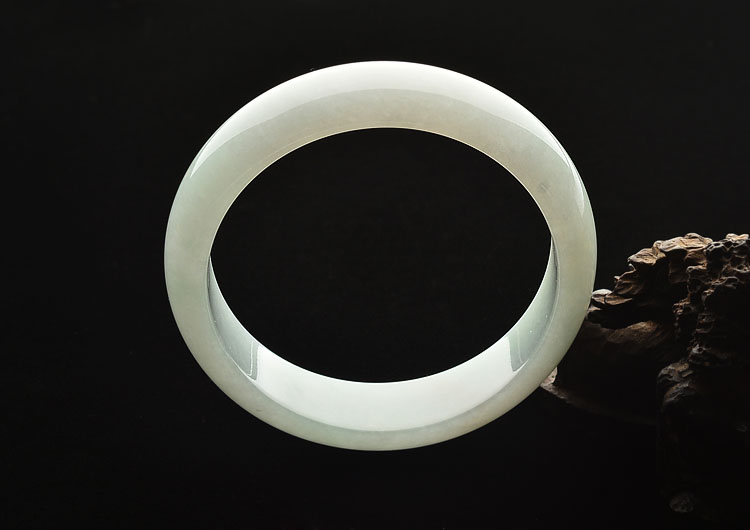 （一口价扫货）糯冰种晴水手镯(57.7mm)