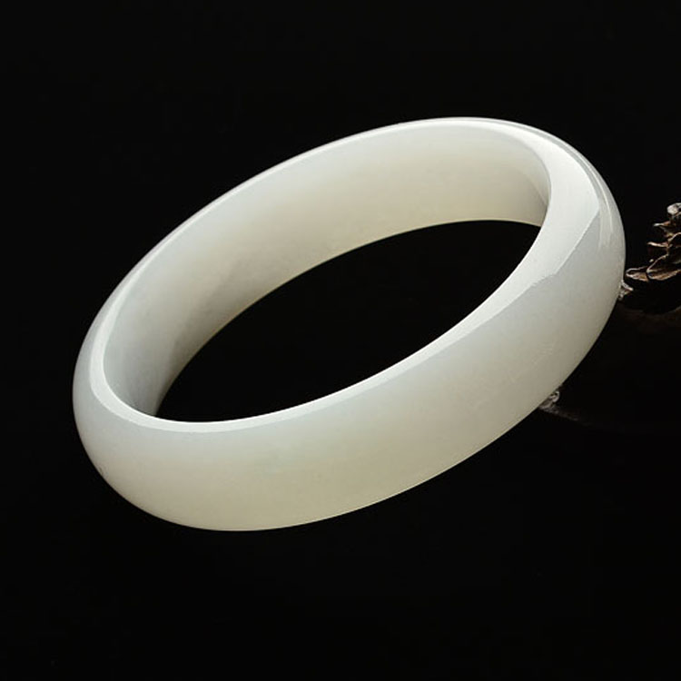糯冰种白色手镯（57.7mm）