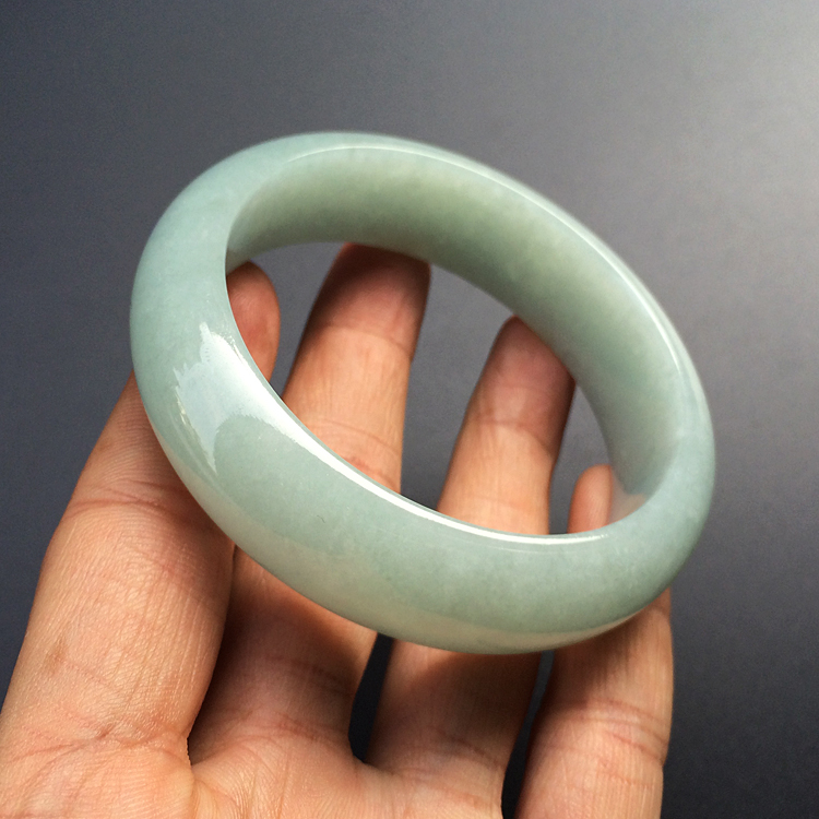 （超值推荐）糯冰种豆色手镯（58.2mm）