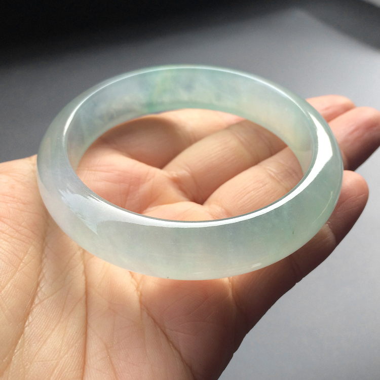 (超值推荐)冰种晴水手镯（53.6mm）