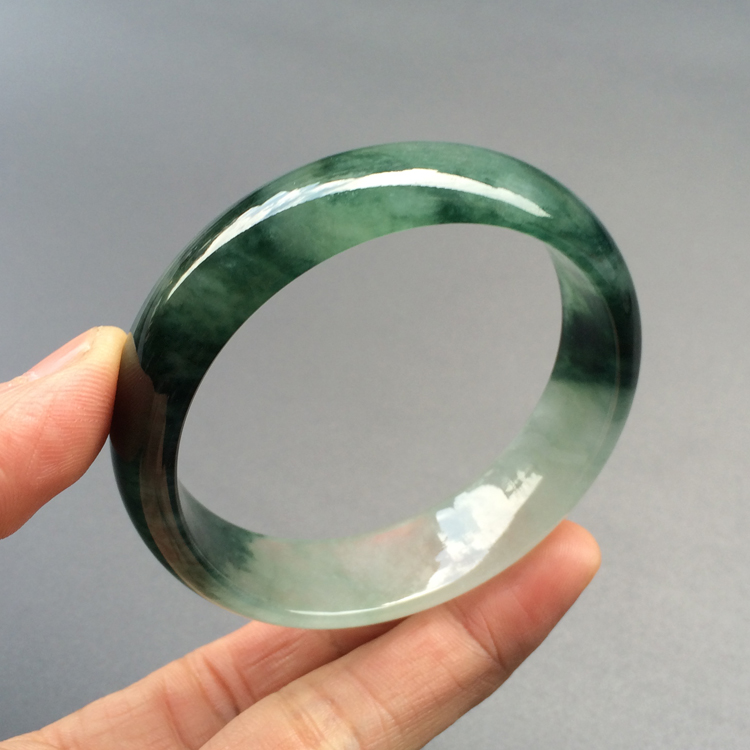 冰种飘花手镯（58.4mm）