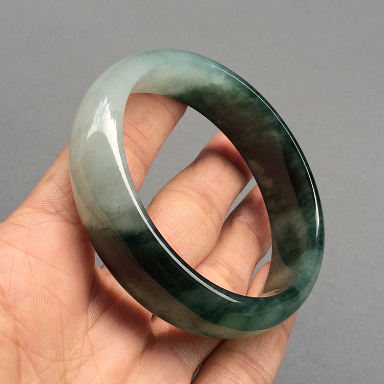 冰种飘花手镯（58.4mm）
