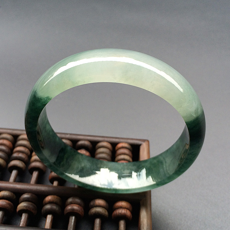 冰种飘花手镯（58.4mm）