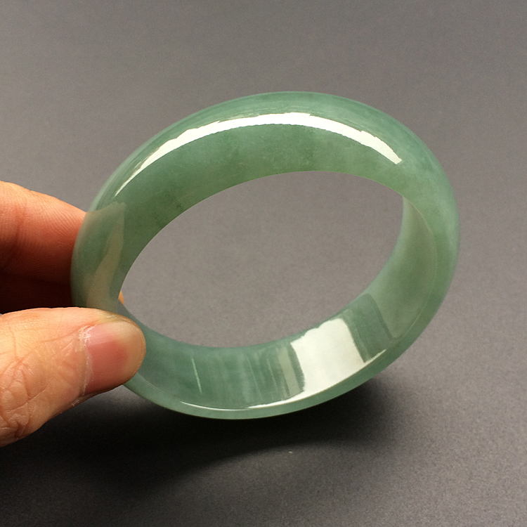 糯冰种晴水手镯（58.5mm）