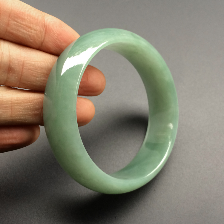 糯冰种晴水手镯（58.5mm）