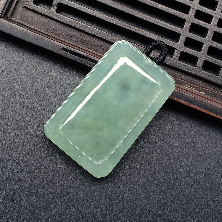 （一口价扫货）冰种晴水竹报平安挂件