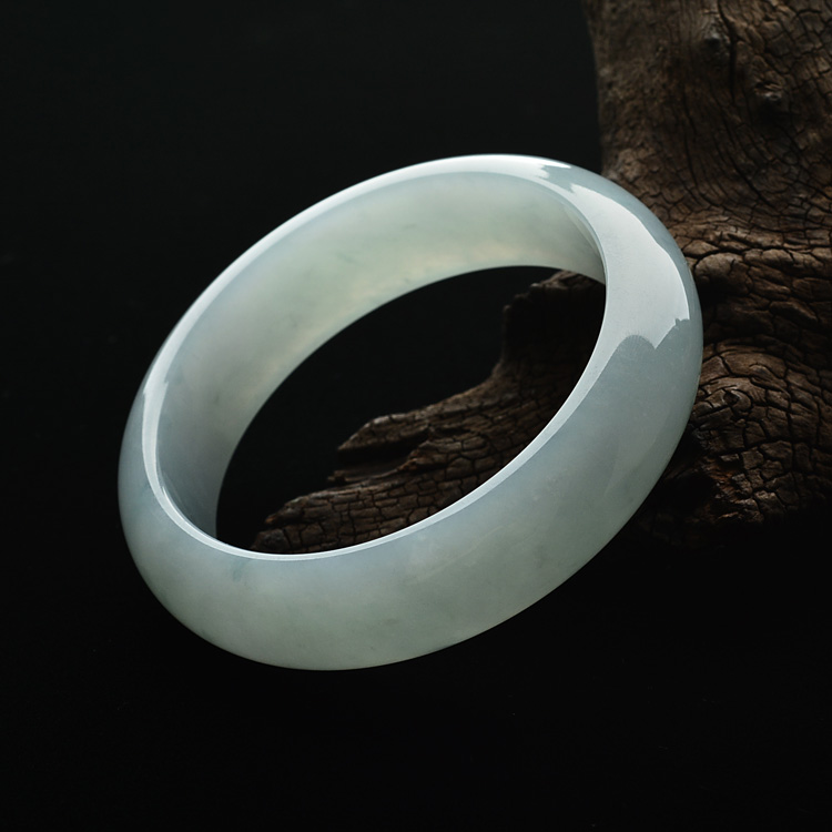 糯冰种晴水手镯（59.1mm）