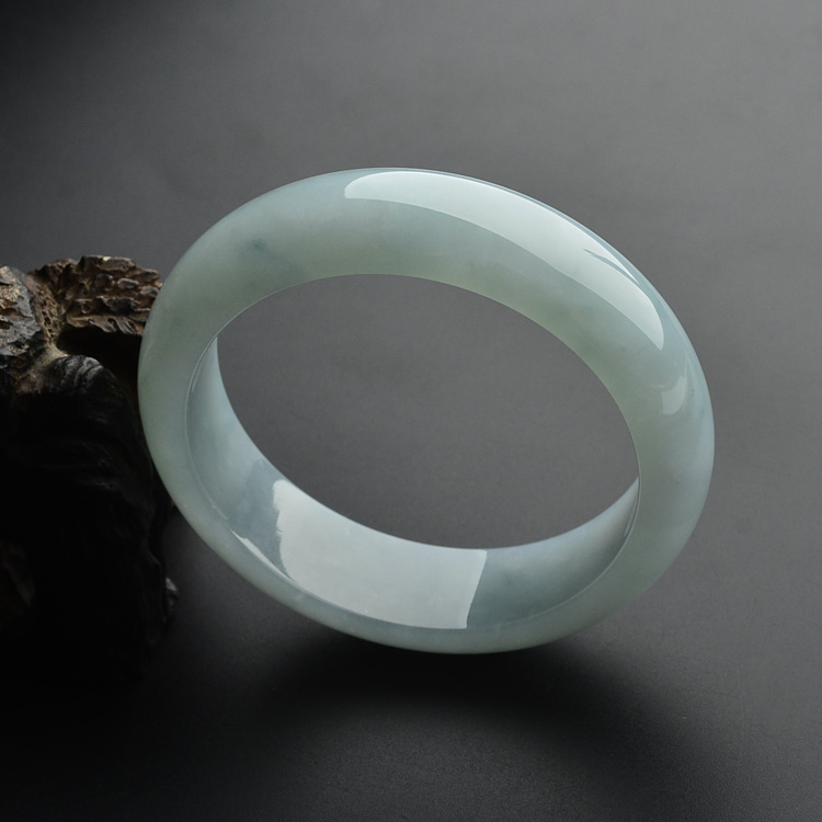 糯冰种晴水手镯（59.1mm）