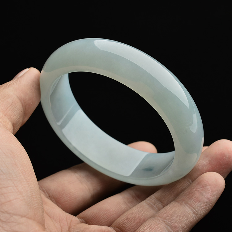 糯冰种晴水手镯（59.1mm）