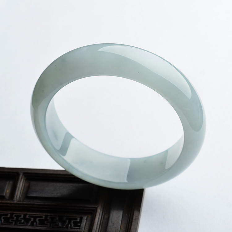 糯冰种晴水手镯（59.1mm）