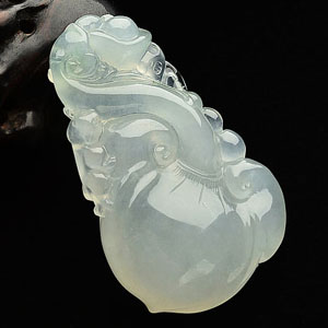 冰种晴水如意挂件