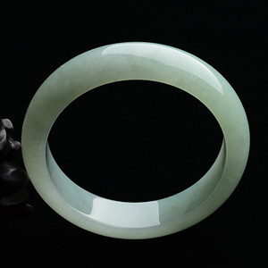 糯冰种晴水手镯（57.5mm）