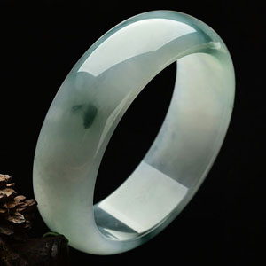 冰种飘花手镯(54.8mm)