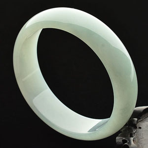 糯冰种晴水手镯(57.7mm)