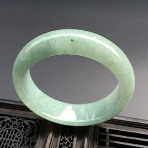 （超值推荐）糯冰种豆色手镯（58.2mm）