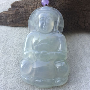 (超值推荐)冰种晴水观音挂件